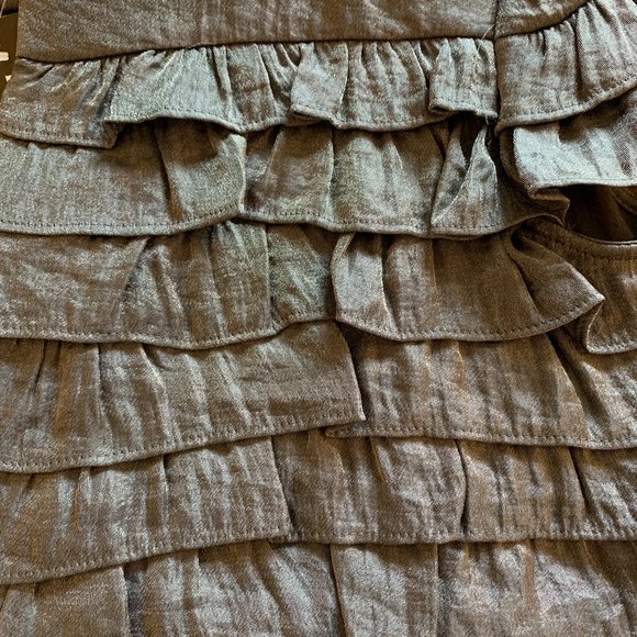 Isadora Grey Shrug Cover for Dressy Outfit Size 8 - Picture 4 of 4